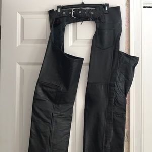 Leather chaps